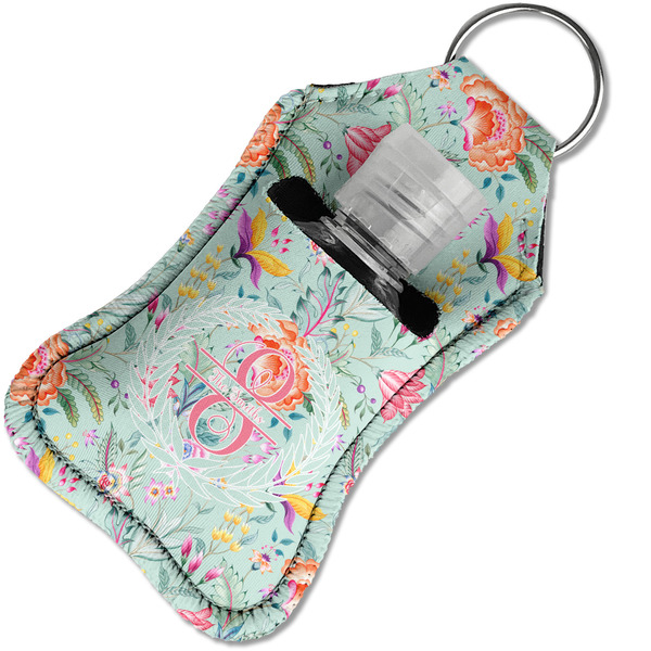 Exquisite Chintz Sanitizer Holder Keychain - Small in Case
