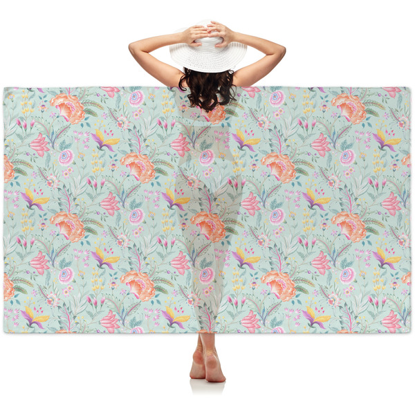 Custom Exquisite Chintz Sheer Sarong