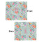 Exquisite Chintz Security Blanket - Front & Back View