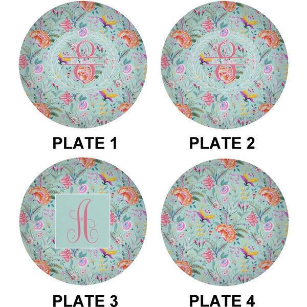 Exquisite Chintz Set of Lunch / Dinner Plates (Approval)