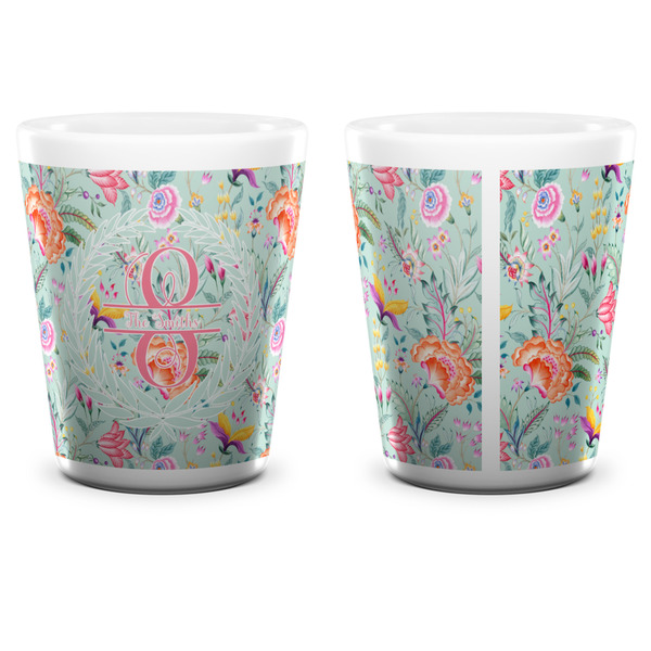 Exquisite Chintz Shot Glass - White - APPROVAL