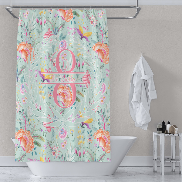 Exquisite Chintz Shower Curtain Lifestyle