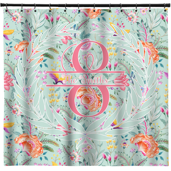 Custom Exquisite Chintz Shower Curtain (Personalized)