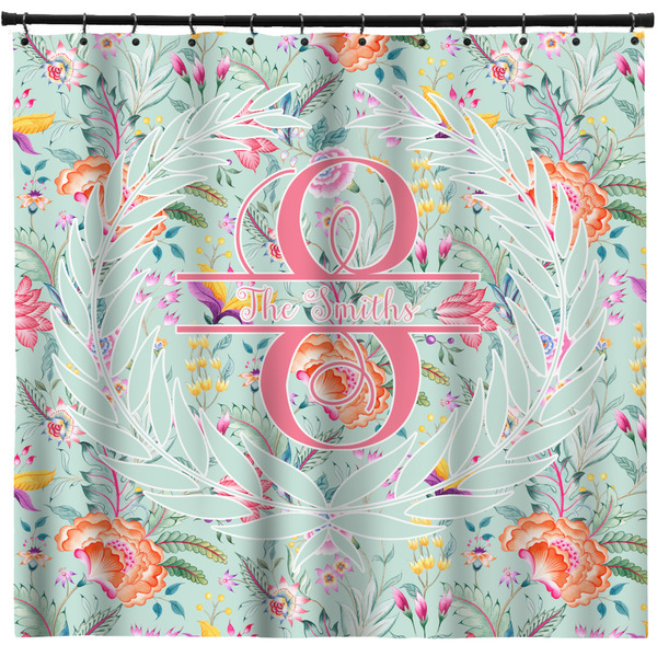 Custom Exquisite Chintz Shower Curtain (Personalized)