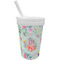 Exquisite Chintz Sippy Cup with Straw (Personalized)