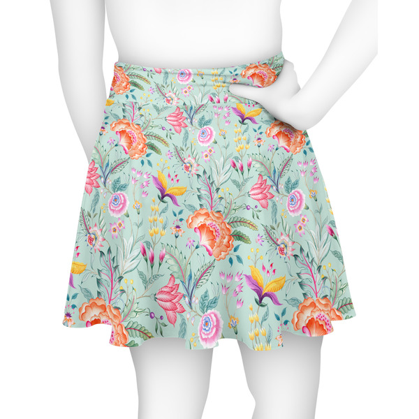 Exquisite Chintz Skater Skirt - Back