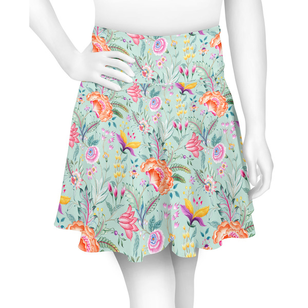 Custom Exquisite Chintz Skater Skirt - X Large