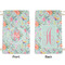 Exquisite Chintz Small Laundry Bag - Front & Back View