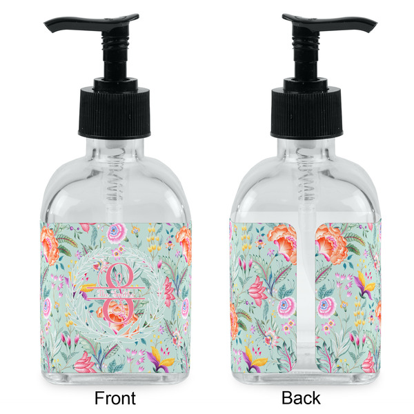 Exquisite Chintz Glass Soap/Lotion Dispenser - Approval