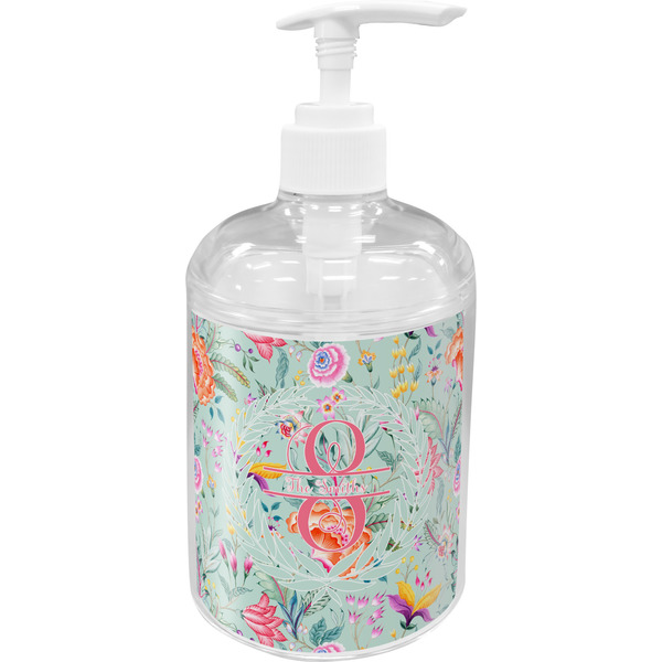 Exquisite Chintz Soap / Lotion Dispenser (Personalized)