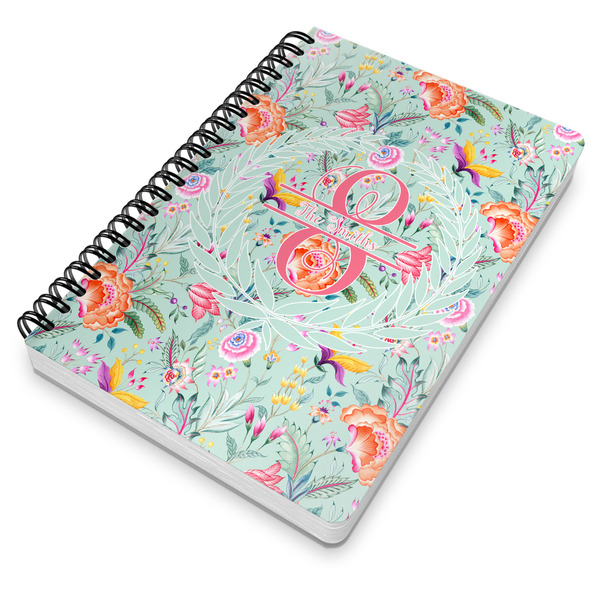 Exquisite Chintz Spiral Journal 7 x 10 - Main