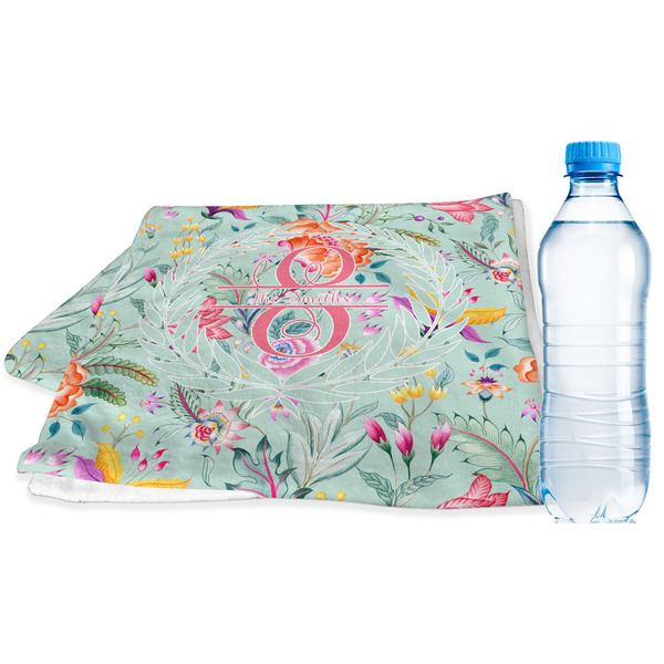 Custom Exquisite Chintz Sports & Fitness Towel (Personalized)