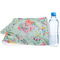 Exquisite Chintz Sports Towel Folded with Water Bottle
