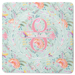 Exquisite Chintz Square Rubber Backed Coaster (Personalized)