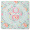 Exquisite Chintz Square Rubber Backed Coaster (Personalized)
