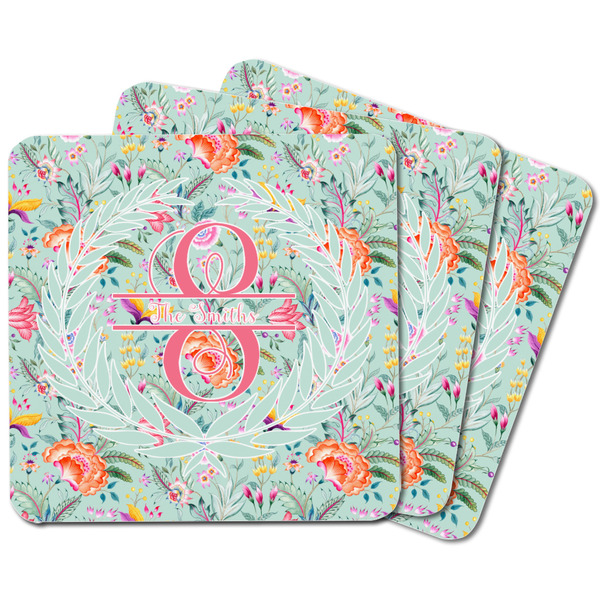 Exquisite Chintz Square Fridge Magnet - MAIN