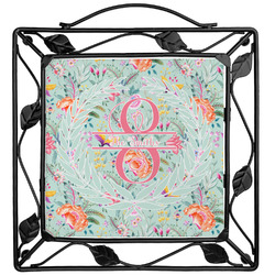 Exquisite Chintz Square Trivet (Personalized)
