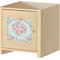 Exquisite Chintz Square Wall Decal on Wooden Cabinet