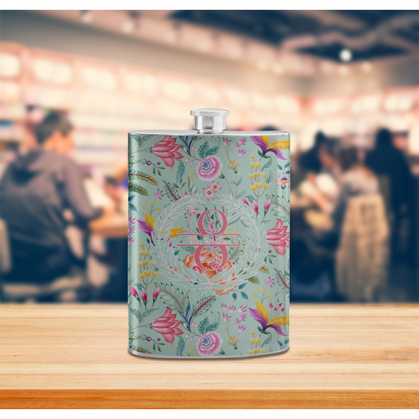 Exquisite Chintz Stainless Steel Flask - LIFESTYLE 2
