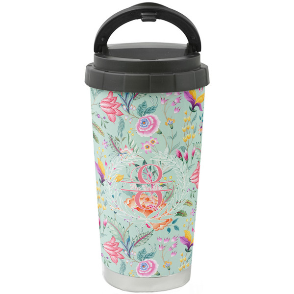 Custom Exquisite Chintz Stainless Steel Coffee Tumbler (Personalized)