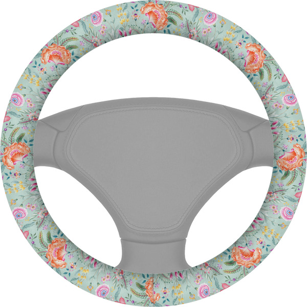 Custom Exquisite Chintz Steering Wheel Cover