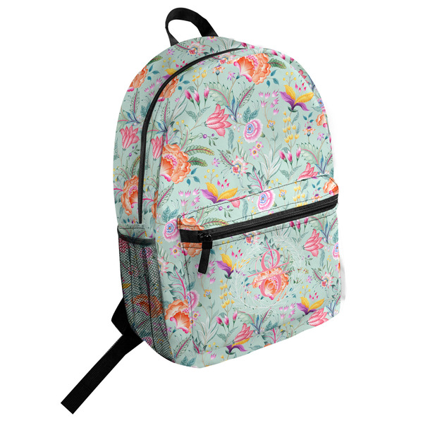 Custom Exquisite Chintz Student Backpack (Personalized)