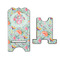 Exquisite Chintz Stylized Phone Stand - Front & Back - Large