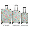 Exquisite Chintz Suitcase Set 1 - APPROVAL
