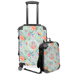 Exquisite Chintz Kids 2-Piece Luggage Set - Suitcase & Backpack (Personalized)