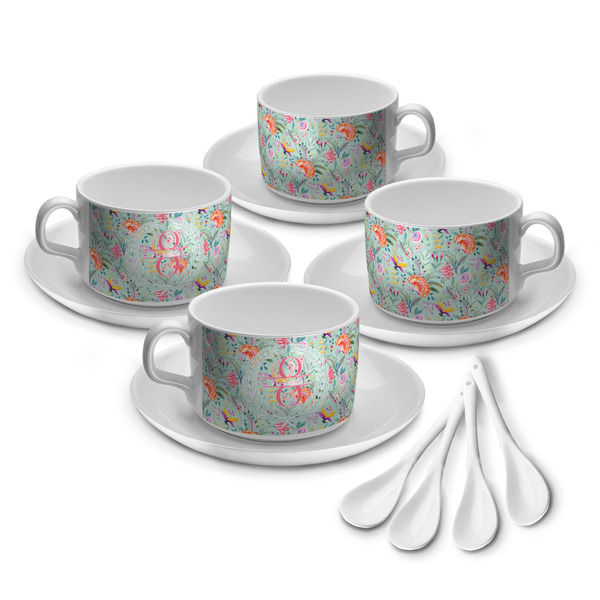 Exquisite Chintz Tea Cup - Set of 4