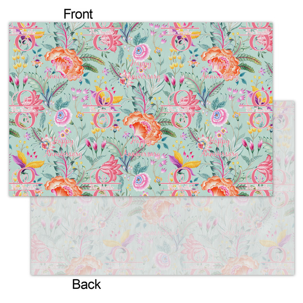 Exquisite Chintz Tissue Paper - Heavyweight - Small - Front & Back