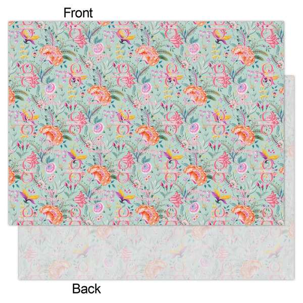 Exquisite Chintz Tissue Paper - Lightweight - Large - Front & Back