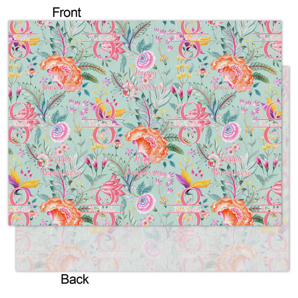 Exquisite Chintz Tissue Paper - Lightweight - Medium - Front & Back