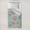 Exquisite Chintz Toddler Duvet Cover w/ Name and Initial