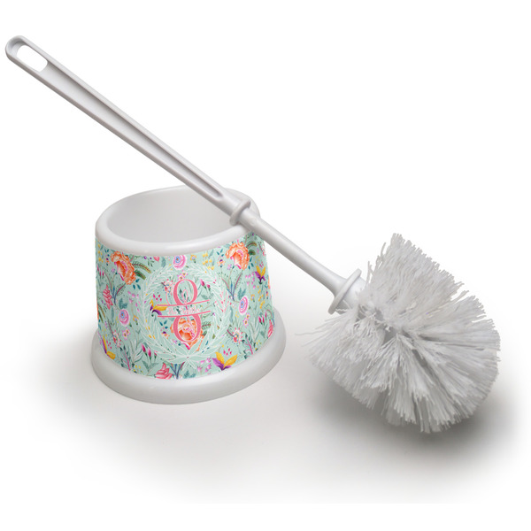Custom Exquisite Chintz Toilet Brush (Personalized)