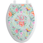 Exquisite Chintz Toilet Seat Decal - Elongated (Personalized)