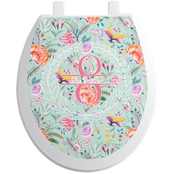 Exquisite Chintz Toilet Seat Decal (Personalized)