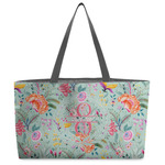 Exquisite Chintz Beach Totes Bag - w/ Black Handles (Personalized)