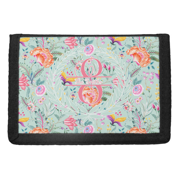 Custom Exquisite Chintz Trifold Wallet (Personalized)