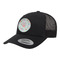 Exquisite Chintz Trucker Hat - Black (Personalized)