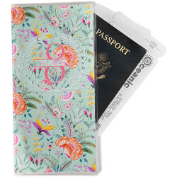Exquisite Chintz Travel Document Holder