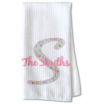Exquisite Chintz Kitchen Towel - Waffle Weave - Partial Print (Personalized)