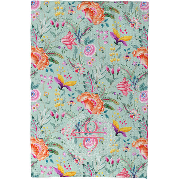 Exquisite Chintz Waffle Weave Towel - Full Color Print - Approval Image