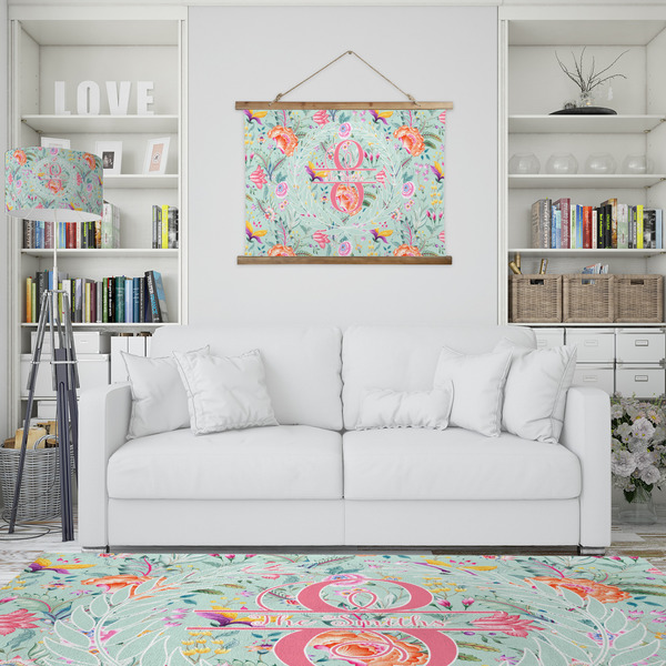 Exquisite Chintz Wall Hanging Tapestry - IN CONTEXT