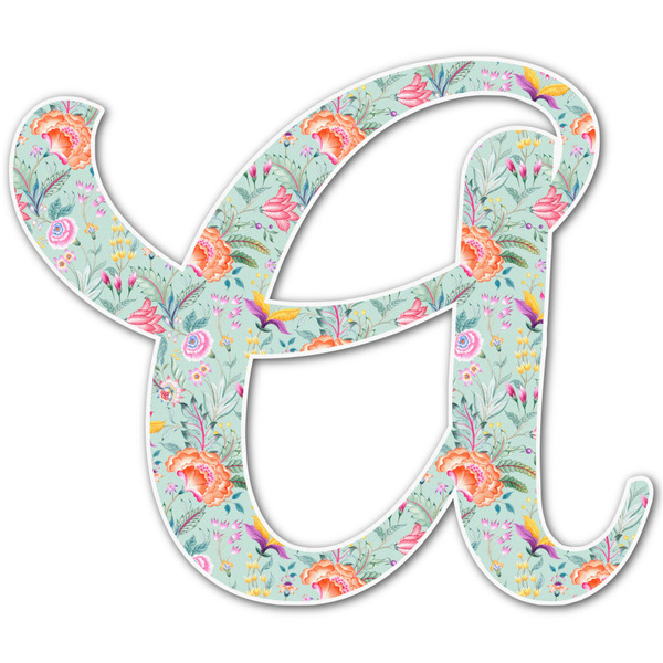 Custom Exquisite Chintz Letter Decal - Small (Personalized)