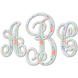 Exquisite Chintz Monogram Decal - Small (Personalized)