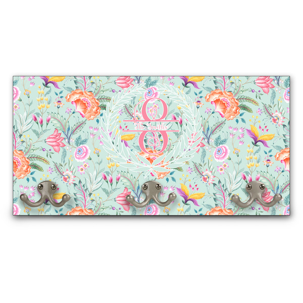 Custom Exquisite Chintz Wall Mounted Coat Rack (Personalized)