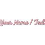 Exquisite Chintz Name/Text Decal - Large (Personalized)