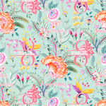 Exquisite Chintz Wallpaper & Surface Covering (Water Activated 24"x 24" Sample)