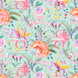 Exquisite Chintz Wallpaper & Surface Covering (Peel & Stick 24"x 24" Sample)